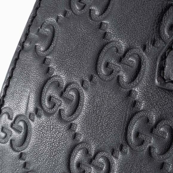 GUCCI Authentic Black Leather Horsebit Shoulder Bag - Picture 7 of 16